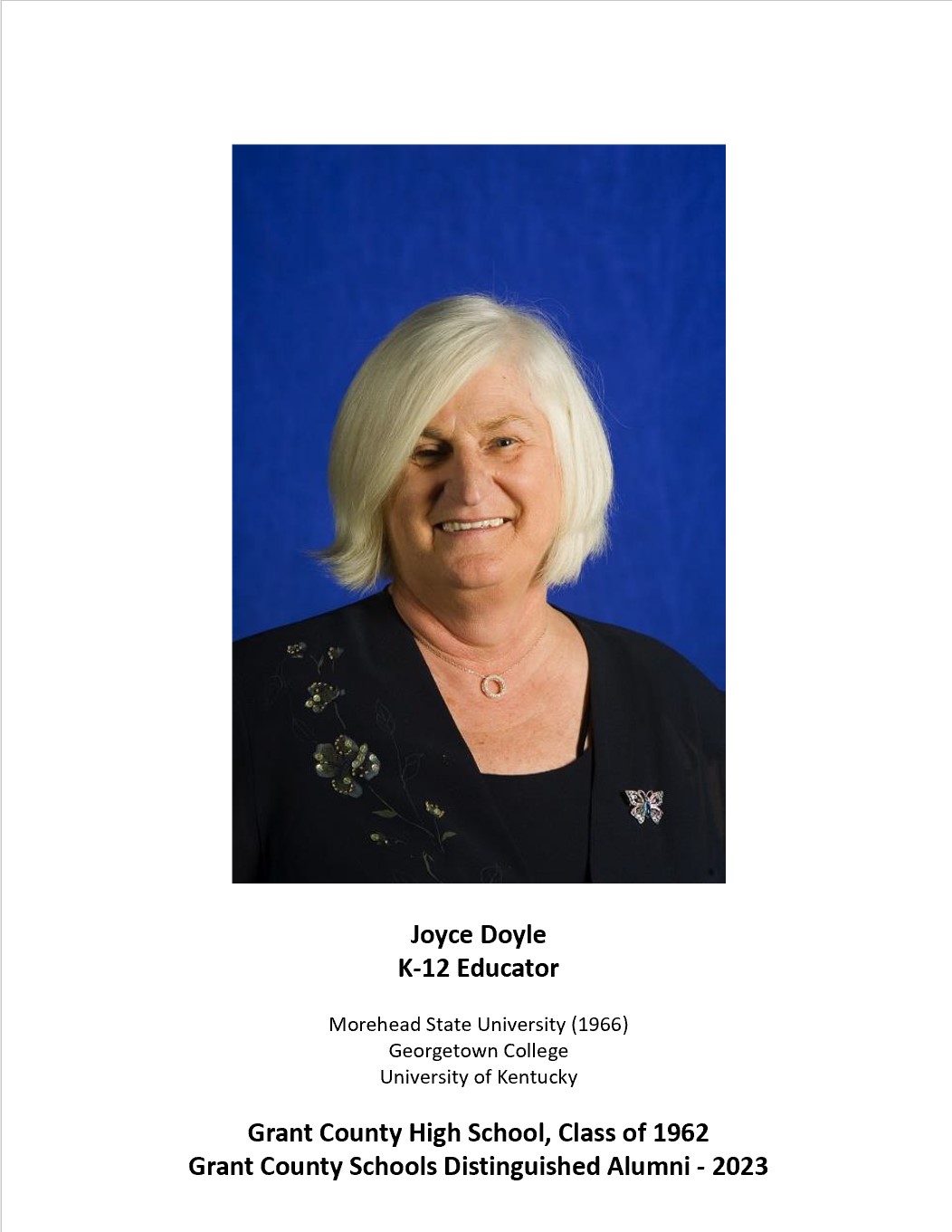 Joyce Doyle Distinguished Alumni