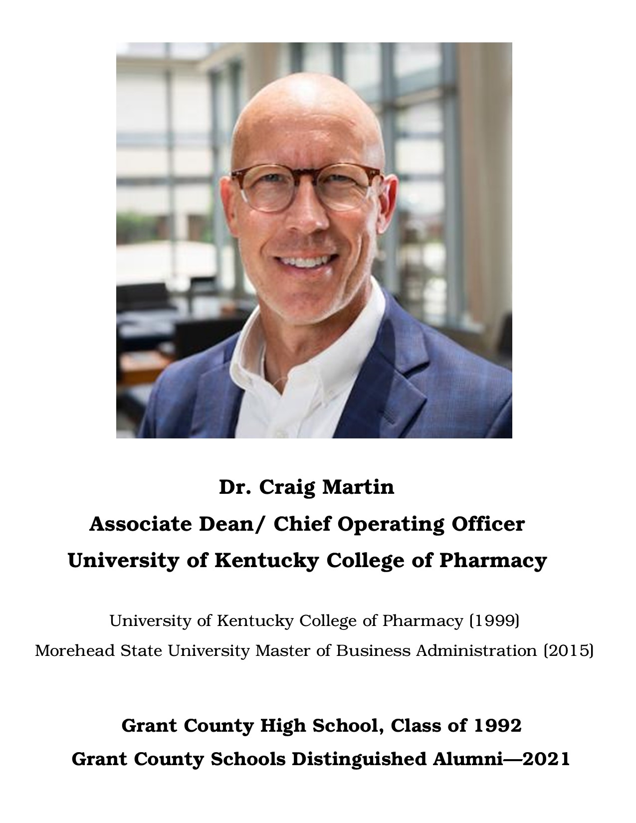 Dr. Craig Martin