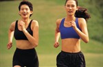 Image of two female runners